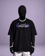 SAINT ARQANE - INFINITE DRAGON BLACK TEE (Front Model)