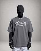 SAINT ARQANE - OPEN SAINT GREY TEE (Front Model)