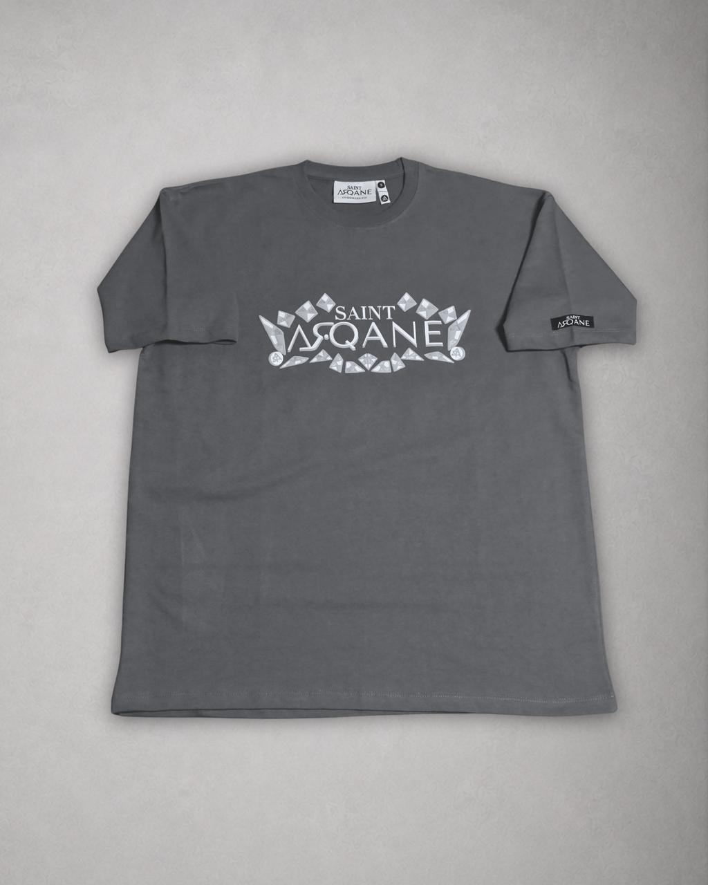 SAINT ARQANE - OPEN SAINT GREY TEE (Front Product)