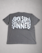 SAINT ARQANE - OPEN SAINT GREY TEE (Back Product)