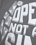 SAINT ARQANE - OPEN SAINT GREY TEE (Back Print 1)