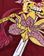 SAINT ARQANE - ONI WINE TEE (Back Print 1)