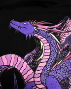 SAINT ARQANE - INFINITE DRAGON BLACK TEE (Back Print 1)